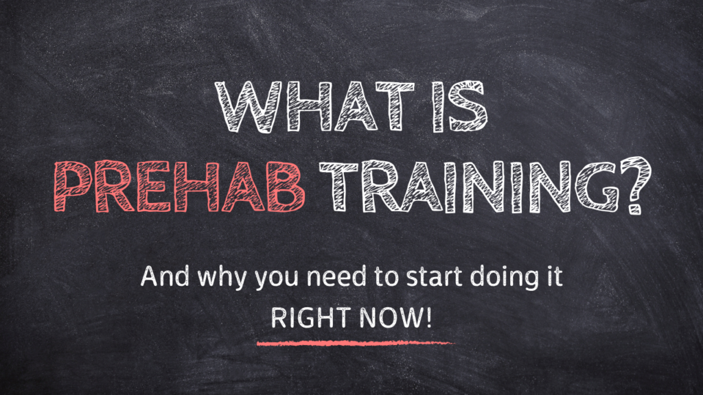 What is prehab training?