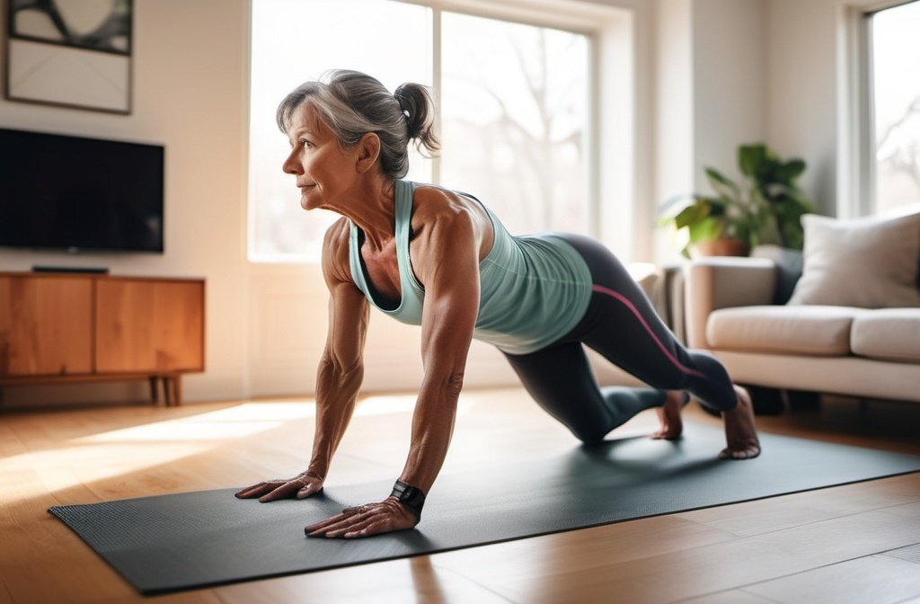 Core training at home for beginners